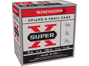 Winchester Ammo XU12H7 Super X Heavy Game Load 12Gauge 2.75" 1 1/8oz 7.5Shot 25 Per Box/10 Case
