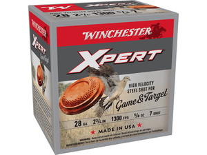 Winchester Ammo WE28GT7 Super X Xpert High Velocity 28Gauge 2.75" 5/8oz 7Shot 25 Per Box/10 Case