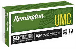 Remington UMC Subsonic Centerfire Ammunition, 38 Special, Lead Round Nose, 158 Grain - 50 Cartridge Box ( 50 / 1 )