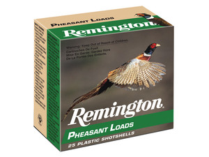 Remington Ammunition 20046 Pheasant 12Gauge 2.75" 1 1/4oz 4Shot 25 Per Box/10 Case