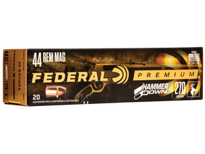 Federal LG441 Premium HammerDown 44RemMag 270gr Bonded Soft Point 20 Per Box/10 Case