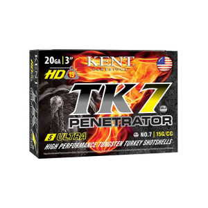 Kent Cartridge TK7 Penetrator 20 Gauge Shotshell Ammunition, 3 Inch, 1300 FPS, 1 1/4 Ounce, #6 Shot - 25 Cartridge Box ( 25 / 1 )