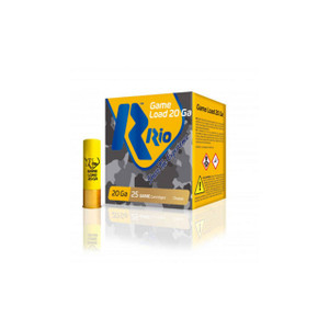 Rio Ammunition Game Load 20 Gauge Shotshell Ammunition, 2 3/4 Inch, 1250 FPS, 1 Ounce, #7 1/2 Shot - 25 Cartridge Box ( 25 / 1 )