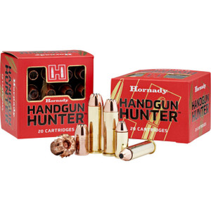 Hornady Handgun Hunter Standard Velocity Centerfire Ammunition, 40 Smith & Wesson, Hornady MonoFlex, 135 Grain - 20 Cartridge Box ( 20 / 1 )