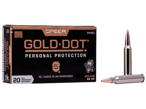 Speer 24461 Gold Dot Personal Protection 223Rem 62gr Soft Point 20 Per Box/10 Case