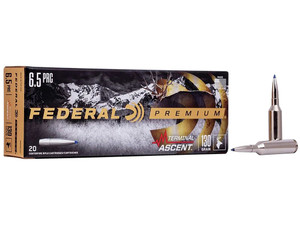 Federal P65PRCTA1 Premium Terminal Ascent 6.5PRC 130gr 20 Per Box/10 Case