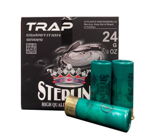 Sterling Competition 12 Gauge Shotshell Ammunition, 2 3/4 Inch, 1300 FPS, 7/8 Ounce, #8 Shot - 25 Cartridge Box ( 25 / 1 )