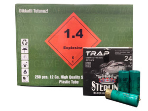 Sterling Competition 12 Gauge Shotshell Ammunition, 2 3/4 Inch, 1300 FPS, 7/8 Ounce, #8 Shot - 250 Cartridge Case ( 25 / 10 / 1 )