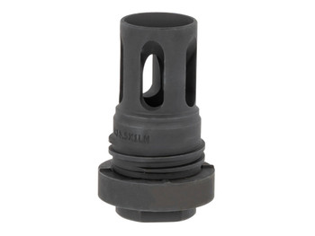 Yankee Hill 4315M13LA Mini QD Flash Hider Black Phosphate M13.5x 1 LH Threads 2.13" OAL for 5.56x45mm NATO AR-Platform