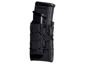 High Speed Gear 24DD00BK TACO Gen 2 Double Decker Black Nylon Laminate MOLLE Mount Pistol/Rifle
