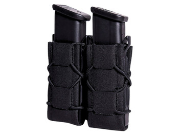 High Speed Gear 24PT02BK TACO Gen 2 Double Black Nylon Laminate MOLLE Mount Pistol