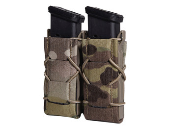 High Speed Gear 24PT02MC TACO Gen 2 Double Multi-Cam Nylon Laminate MOLLE Mount Pistol