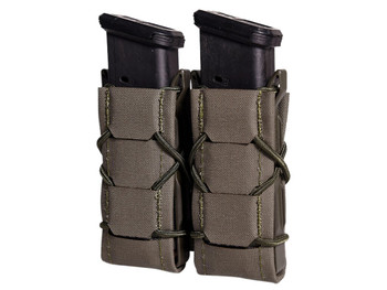 High Speed Gear 24PT02OD TACO Gen 2 Double OD Green Nylon Laminate MOLLE Mount Pistol