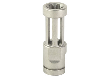 Samson 040606200 Flash Hider Stainless Steel, Fits Ruger 10/22