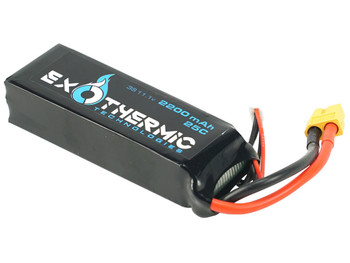 Exothermic Technologies BATTERY2200 Spare Battery Black 11.1 Volts Lithium Polymer 2200 mAh
