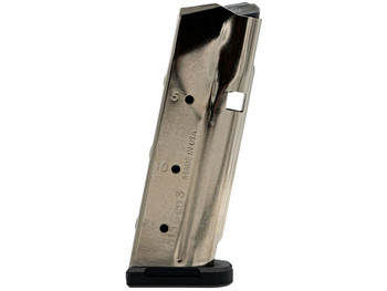 Shield Arms SAS15NGEN3 S15 Magazine Gen 3 15rd Flush 9mm Luger Fits Glock 48/43X Nickel Steel
