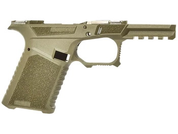 Sct Manufacturing 0225000100IB Compact Compatible w/ Gen3 19/23/32 OD Green Polymer Frame Aggressive Texture Grip Includes Locking Block