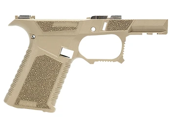 Sct Manufacturing 0225020100IA Sub Compact Compatible w/ Glock 43X/48 Flat Dark Earth Polymer Frame Aggressive Texture Grip Includes Locking Block