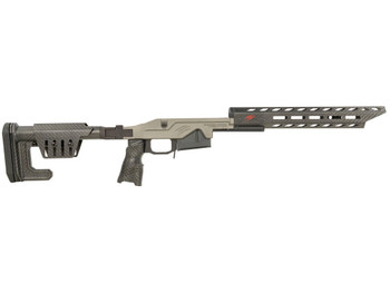 Fierce Firearms SACHSTU Chassis Kit Tungsten Gray Fits AR-15 Short Action