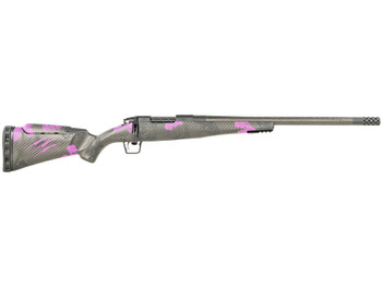 Fierce Firearms ROGM65CM20BP Mini Rogue 6.5 Creedmoor 4+1 20" Hand Lapped/Match Grade Barrel, Black Cerakote Steel Receiver, Purple Camo Mini Rogue w/Adj Comb & Picatinny Rail Carbon Fiber Stock