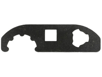 Angstadt Arms AA093LBCWR 3 Lug Wrench made of Steel with Black Nitride Finish & 1/2" Opening for Angstadt Arms QD Blast Shield