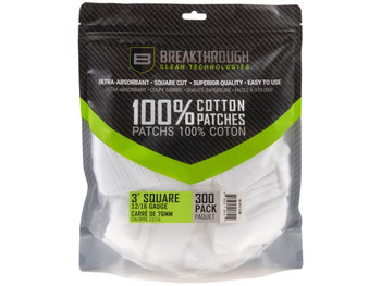 Breakthrough Clean BTCPS3300 Square Patches 12-16 Gauge 300 pieces