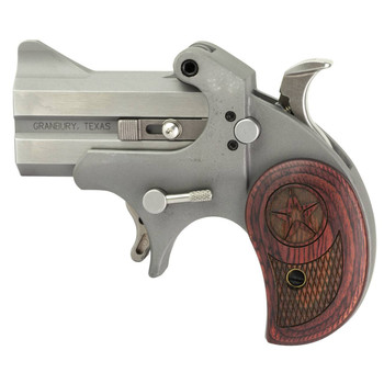 Bond Arms Rawhide Break Action Derringer - .38 Caliber, 3 Inch Barrel, Stainless Steel, Matte Stainless Steel