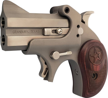Bond Arms Rawhide Break Action Derringer - .38 Caliber, 3 Inch Barrel, Stainless Steel, Matte Stainless Steel