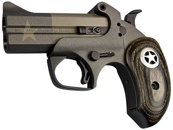 Bond Arms 1836 Break Action Derringer - 45 Caliber, 3 Inch Barrel, Stainless Steel, Matte Stainless Steel