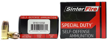 SINTERFIRE SF45155SD 45A 155GR.HOLLOW POINT 2 UPC: 856086004605