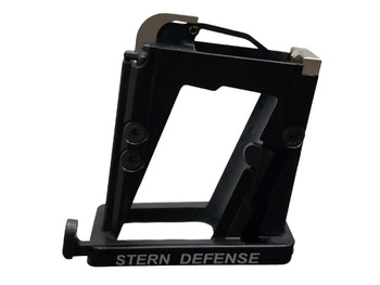 Stern Defense 001SDMAGAD9GLOCK9AND40 Mag-AD9 9mm/40 S&W Fits Glock Black Aircraft Grade Aluminum