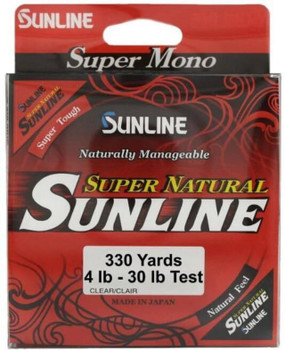 SUPER NATURAL 330 YD NAT CLEAR 4 LB UPC: 881879071649