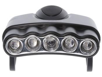 Cyclops CYC-HCPACK-W Orion 5-LED Hat Clip Light Black 27 Lumens White LED