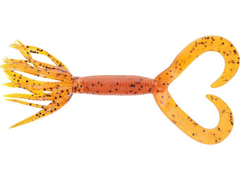 4"" Double Tl Hula Grub Fire Craw UPC: 888151041406