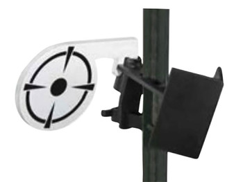 Birchwood Casey TP38DT T-Post Dueling Target Steel Black/White Bullseye