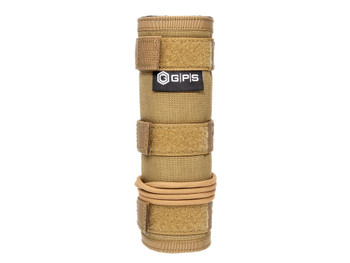 GPS Bags GPST80075T Suppressor Cover Tactical 7.50" Long 1000D Nylon Tan