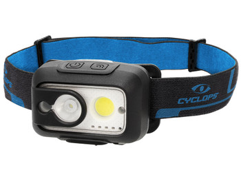 Cyclops CYC-ECLIPSE EclipseElite Black 520 Lumens Cree LED White/Red