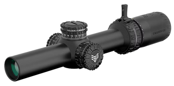 Swampfox Optics ARH16241B Arrowhead  Black 1-6x24mm 30mm Tube Guerrilla Dot BDC Reticle                                                                                                                 