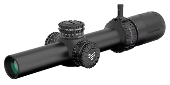 Swampfox Optics ARH18241B Arrowhead  Black 1-8x24mm 30mm Tube Guerrilla Dot BDC Reticle                                                                                                                 