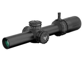 Swampfox Optics ARH11024GM Arrowhead Black 1-10x24mm 30mm Tube Guerrilla Dot MOA Green Reticle