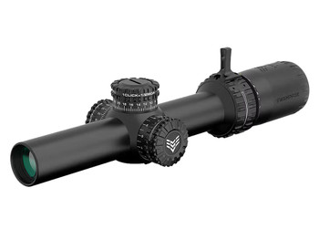 Swampfox Optics ARH11024GL Arrowhead Black 1-10x24mm 30mm Tube Guerrilla Dot MIL Green Reticle