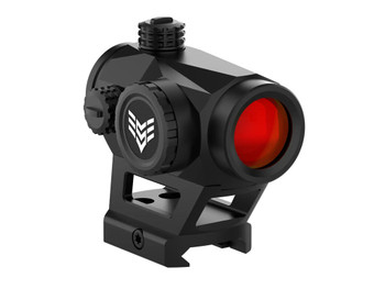 Swampfox Optics RDLR1222MR Liberator II Black 1x 22mm 2 MOA Multi-Reticle Red Reticle