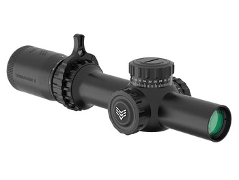 Swampfox Optics THK16241GB Tomahawk II Black 1-6x24mm 30mm Tube BDC Green Reticle