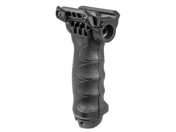 FAB Defense FXTPODG2QR T-Pod G2 Quick Release Foregrip & Bipod Independent Adjustable Legs Black Reinforced Polymer/ 6061 Aluminum/ Steel Construction