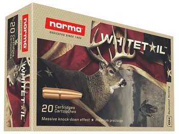 Norma Ammunition 20171502 Dedicated Hunting Whitetail 7mm-08Rem 150gr Pointed Soft Point 20 Per Box/10 Case