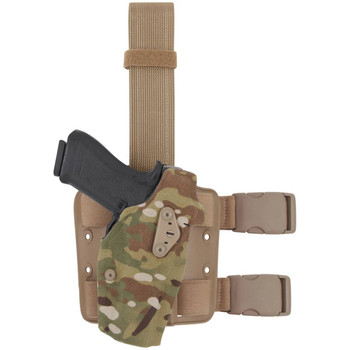 Model 6354DO ALS Optic Tactical Holster for Glock 19 Gens 1-4 w/ Light UPC: 781602699495
