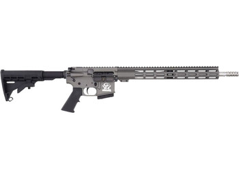 Great Lakes Firearms GL15350SSTNG16 GLFA 350 Legend 5+1 18" Stainless Threaded Barrel, Tungsten Cerakote Picatinny Rail Aluminum Receiver, M-LOK Handguard, Black Synthetic Stock, Mil-Spec Grip