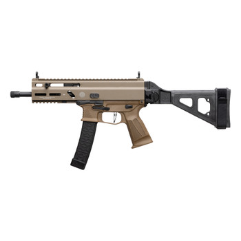 Grand Power Stribog SP9A3 9mm Sub Pistol SBT Brace FDE