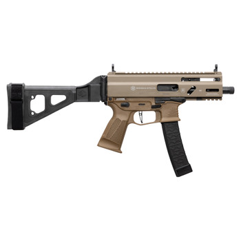 Grand Power Stribog SP9A3S 9mm Sub Pistol SBT Brace 5 Inch Barrel FDE