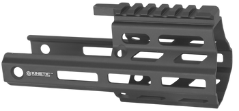 Kinetic Development Group STR5-MK2-010 SRX3 MK2 Stribog Rail Extension Black Aluminum Compatible w/ Stribog SP9 Models w/ MLOK Receivers                                                                